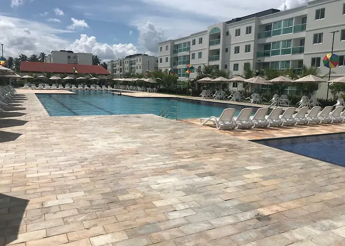Flat Excelente em Porto de Galinhas PALM VILLAGE ACQUA frente para as piscinas