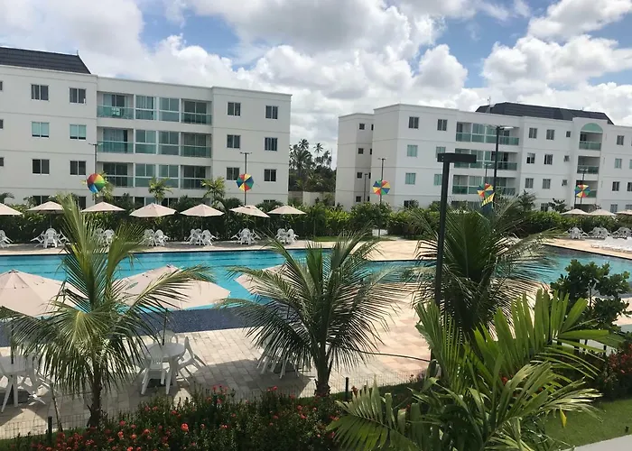 Flat Excelente em Porto de Galinhas PALM VILLAGE ACQUA frente para as piscinas
